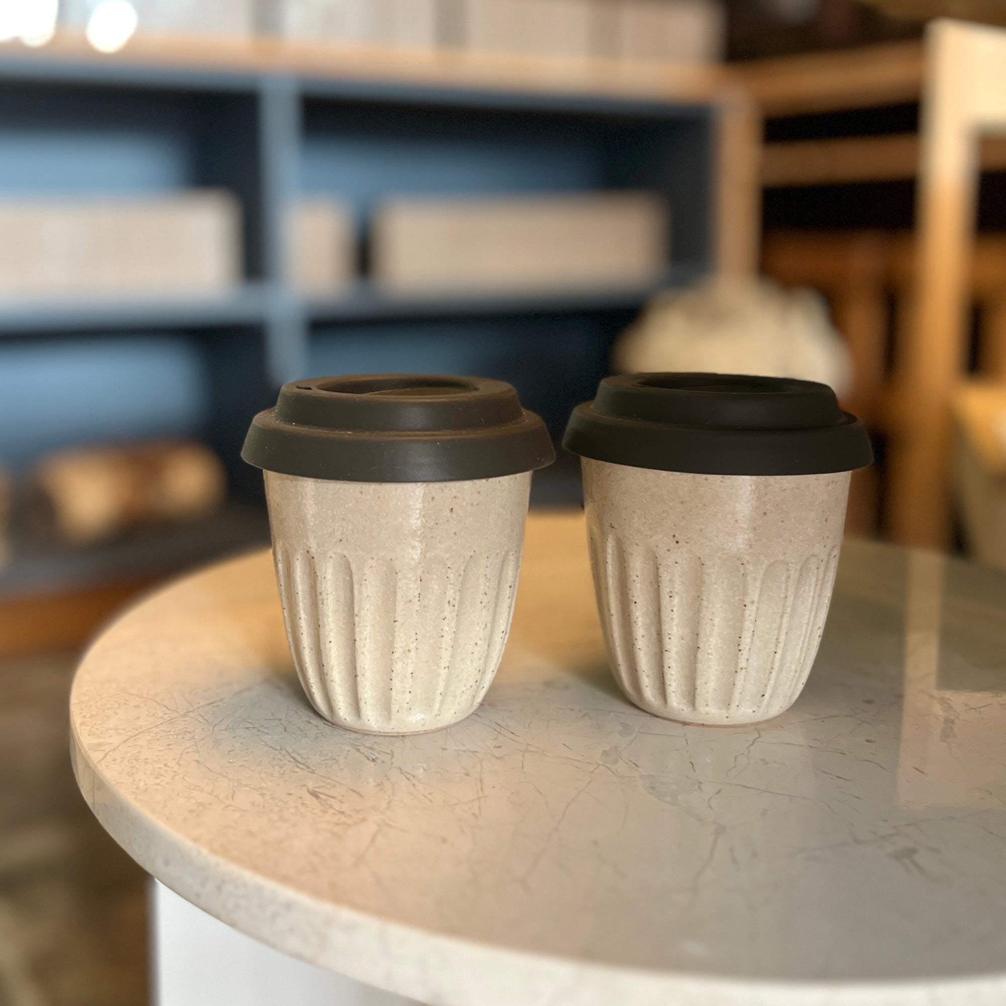 Fluted Travel Cup by Arcadia Scott