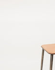 PRE-ORDER |Adam Stool Natural Leather / Black by FRAMA