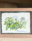 Petite Flower Painting by Alison Parkinson