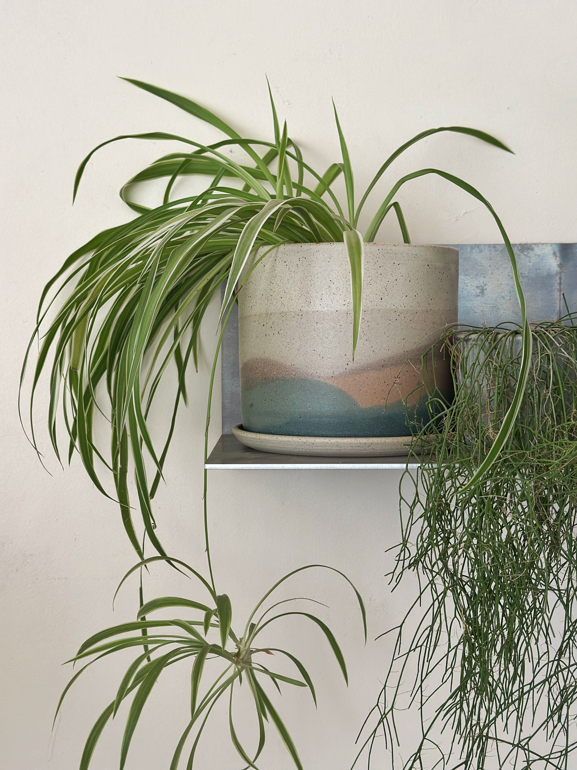 Fjord Landscape Planter by Arcadia Scott