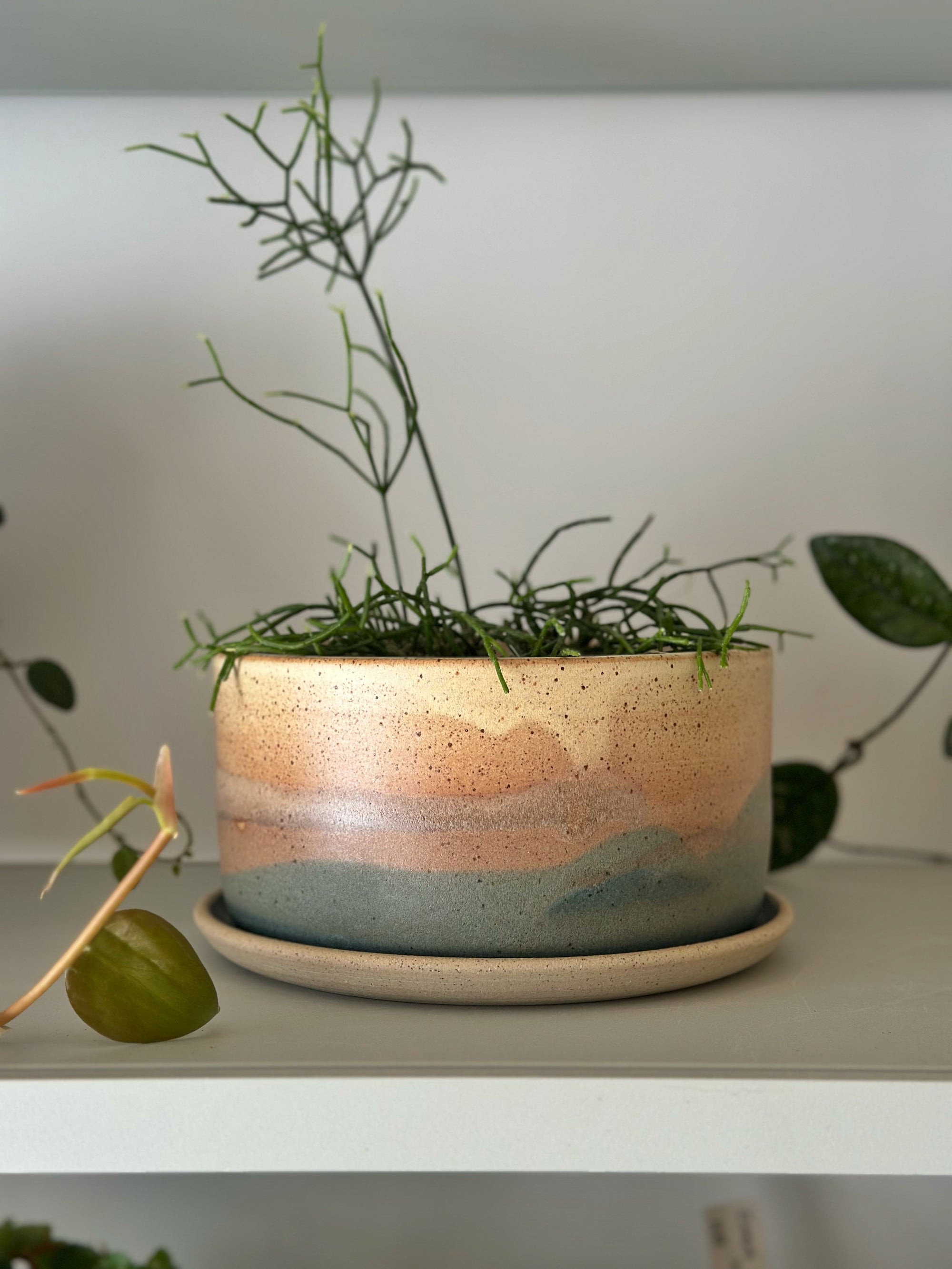 Fjord Landscape Planter by Arcadia Scott