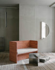 PRE-ORDER I Recess Semi Circle Mirror Large by FRAMA