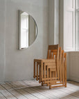 PRE-ORDER I Recess Semi Circle Mirror Large by FRAMA