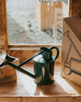 Large Green Metal Watering Can