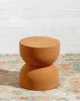 Hourglass reclaimed cork stool by Big Daisy