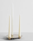 Trio Candle Holder Brass by Henry Wilson