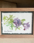 Petite Flower Painting by Alison Parkinson