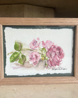 Petite Flower Painting by Alison Parkinson