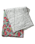 Puffy Nap Mat in Flower & Stripe by Puebco