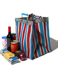 Recycled Plastic Stripe Bag by Puebco