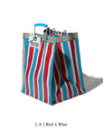 Recycled Plastic Stripe Bag by Puebco