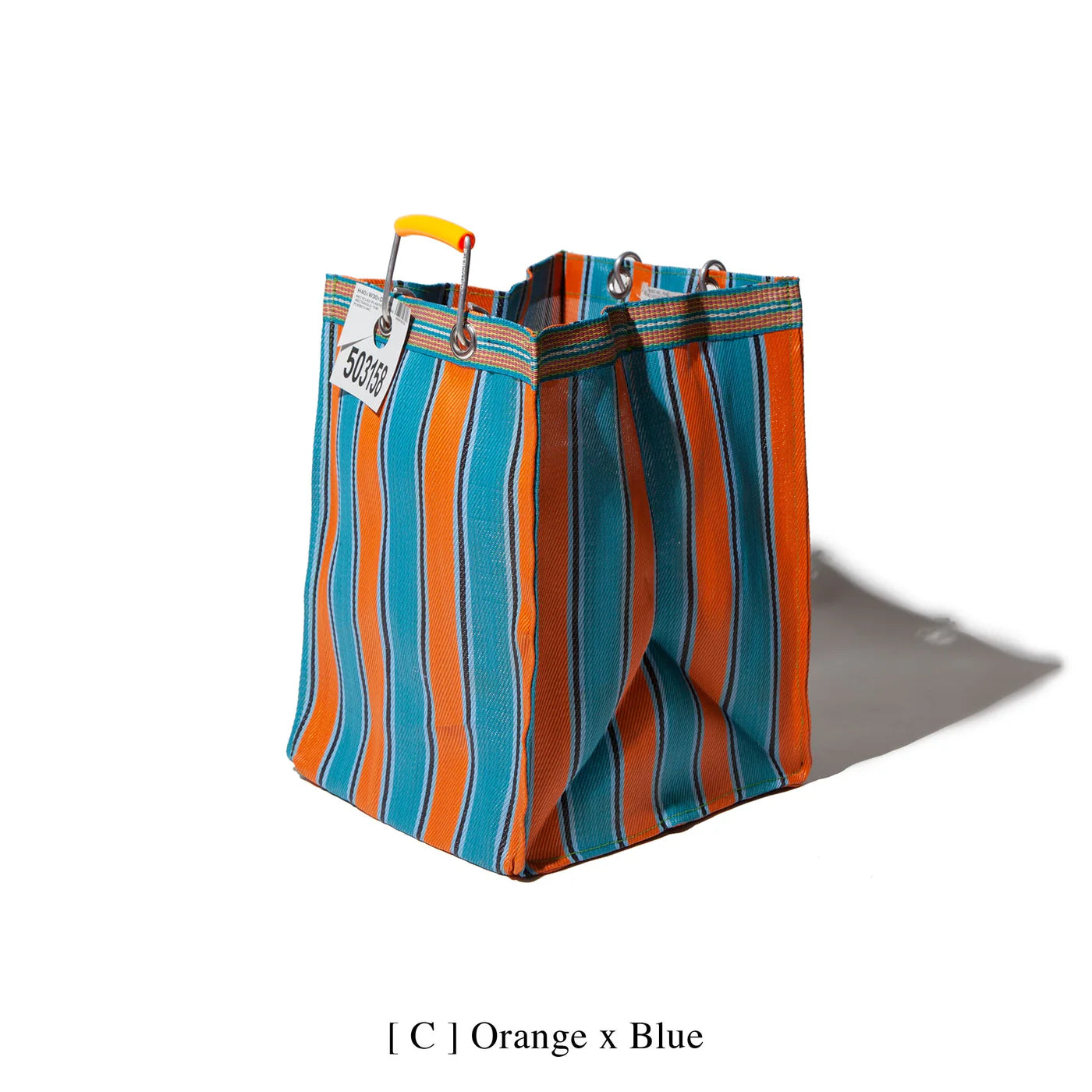 Recycled Plastic Stripe Bag by Puebco