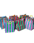 Recycled Plastic Stripe Bag by Puebco