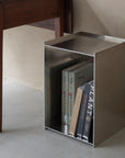 IN-STOCK | Rivet Box Table | Aluminum by FRAMA