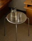 PRE-ORDER | Petit Rond Stool | Stainless Steel | FRAMA