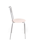 PRE-ORDER | Petit Rond Chair | Stainless Steel / Leather Seat by FRAMA