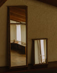 IN-STOCK | Symmetry Mirror | Honey Ash Wood | Large by FRAMA