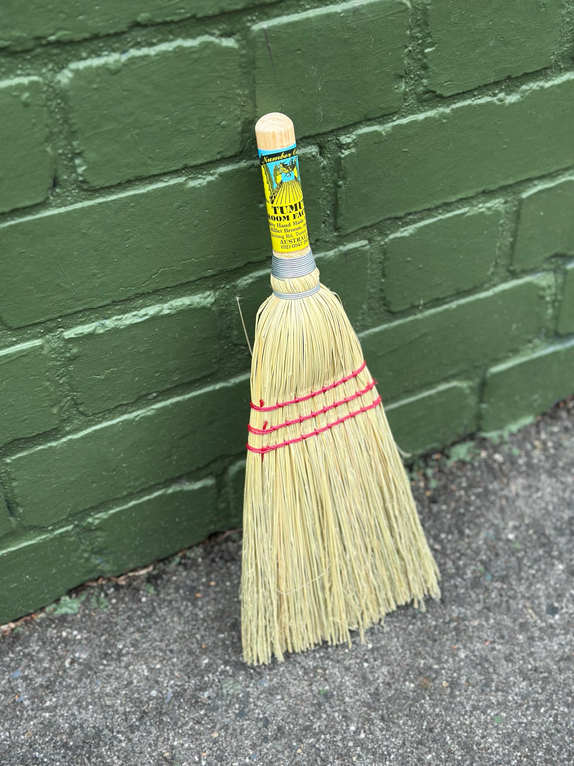 Whisk Broom with Handle by Tumut Broom Factory