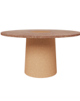 PRE-ORDER | Sintra Dining Table | Red Limestone / Cork by FRAMA