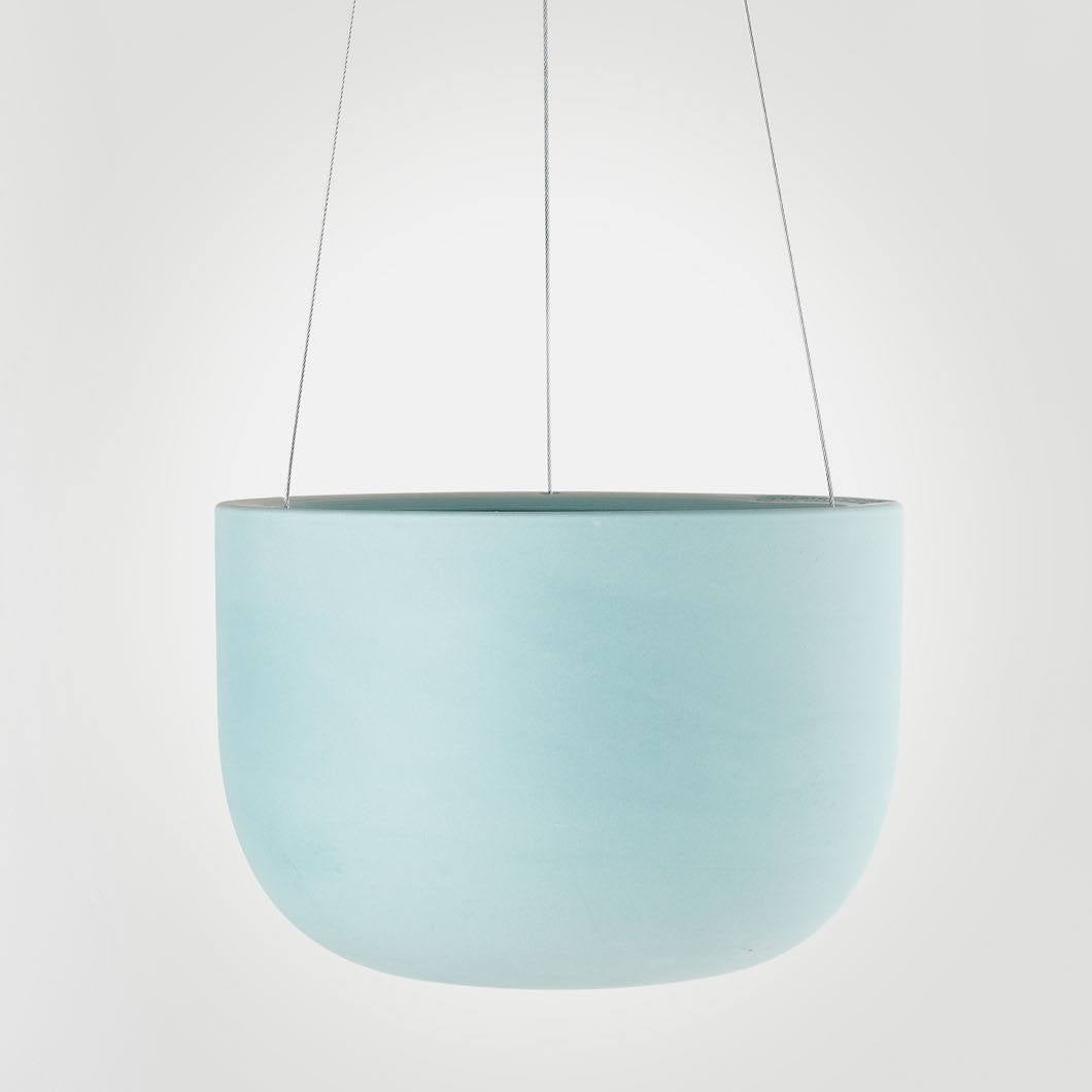 Raw Earth Hanging Planters by Angus & Celeste
