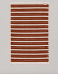 Echo Bath Mat in Fuyu & Chalk by Baina