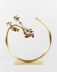 Edging Over Vase in Brass by Anna Varendorff