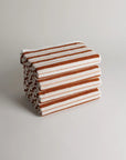 Franklin Bath Towel in Fuyu & Chalk by Baina