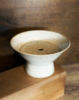 Arrangement Vase in White by Leaf & Thread