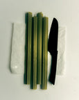 The Celery Set - 4 Tapered Candles by Maison Balzac