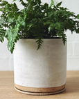 Eggshell White ID Planter by Jenn Johnston