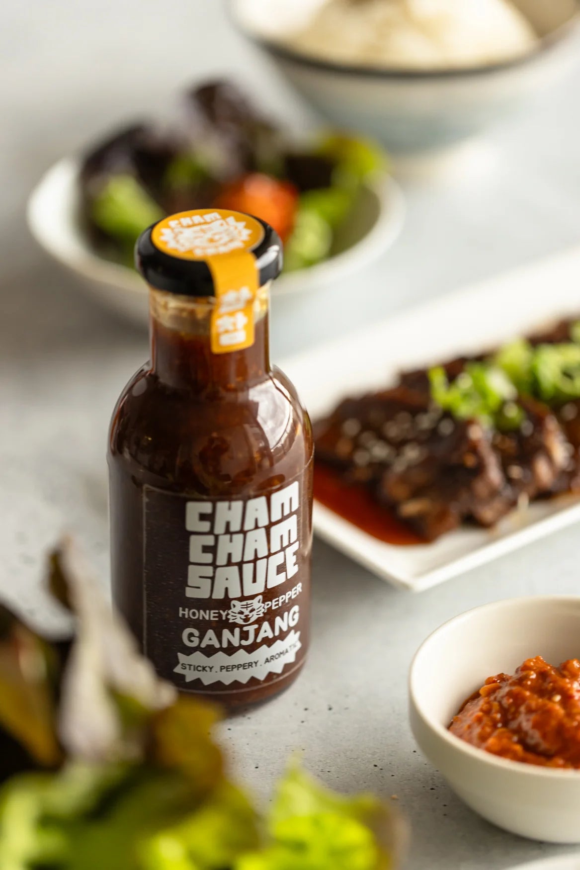 Honey Pepper Ganjang 265g by Cham Cham Sauce