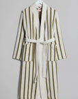 Sulis Bath Robe in Caper & Chalk by Baina