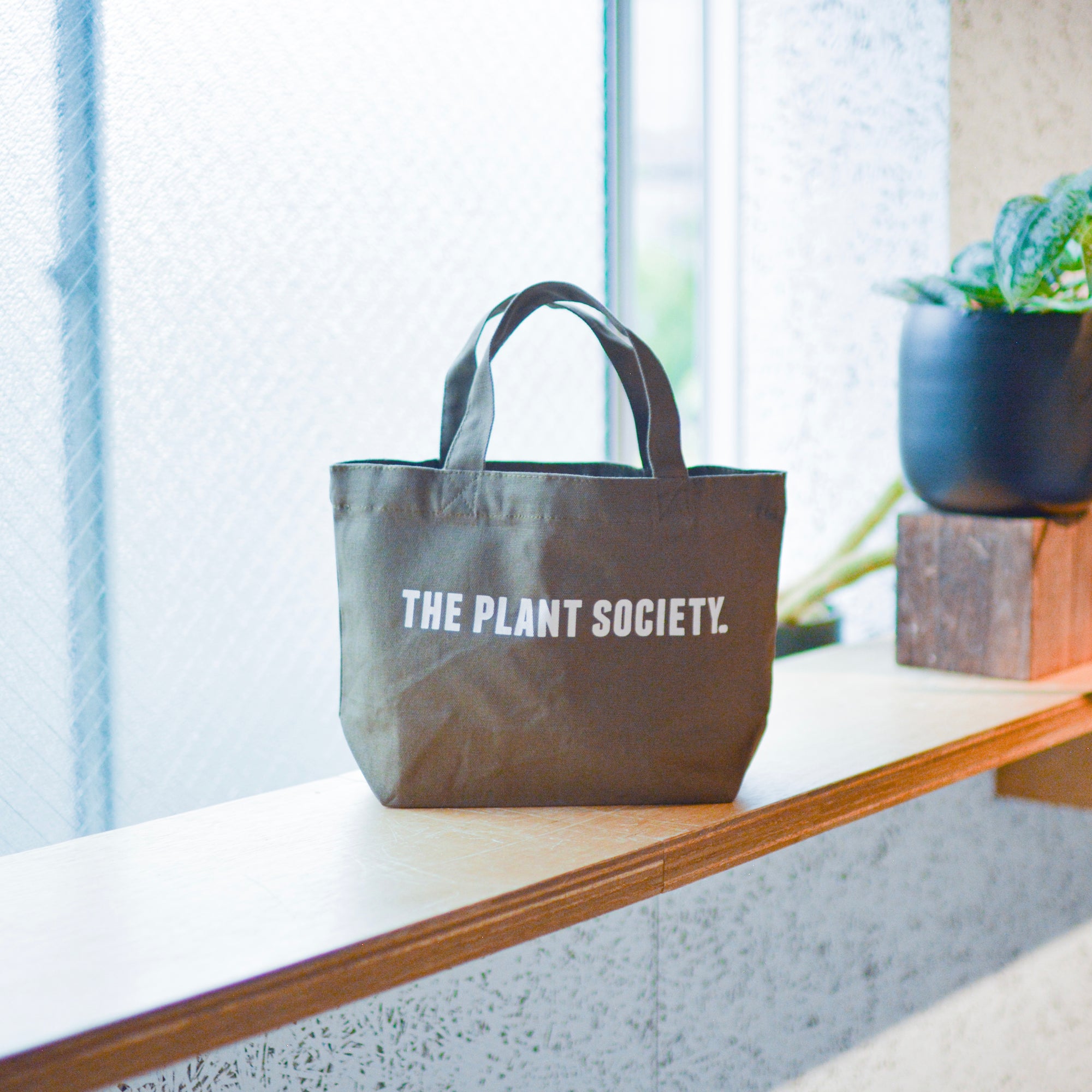 The Plant Society Mini Carry-all Tote