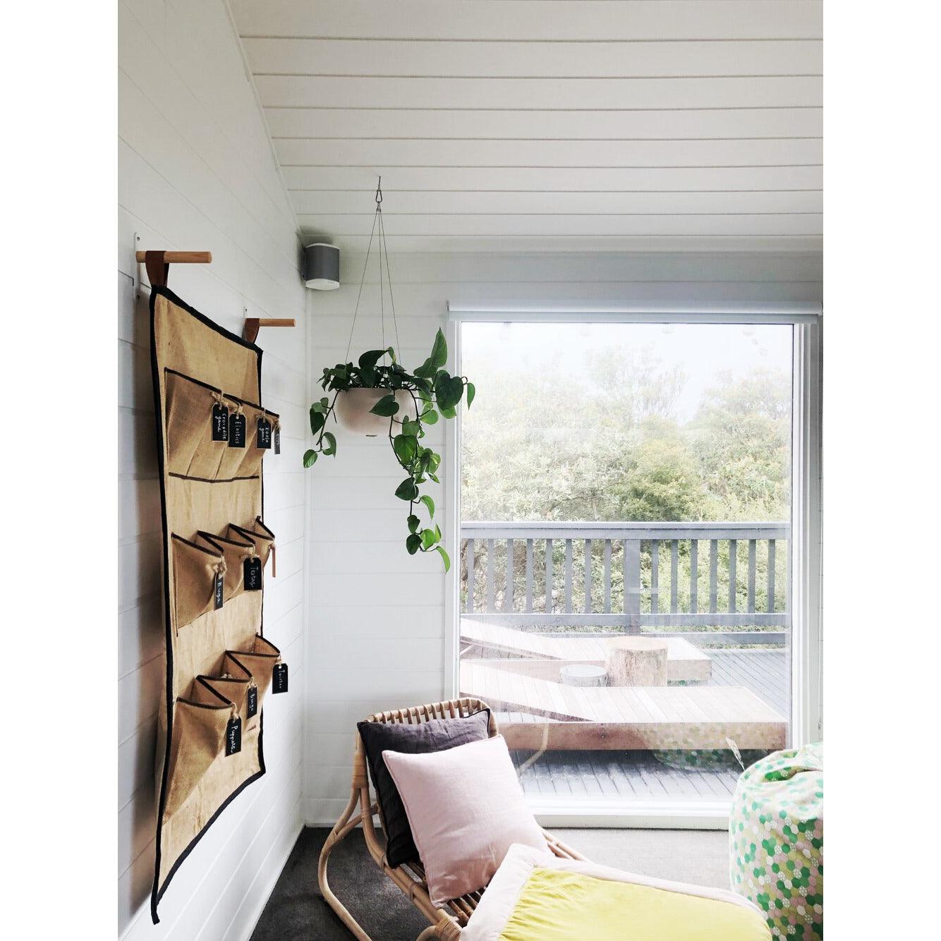 Raw Earth Hanging Planters by Angus & Celeste - THE PLANT SOCIETY