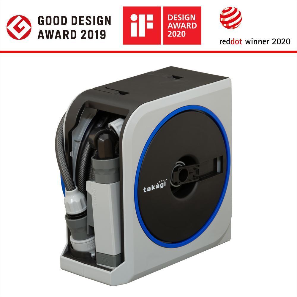 Compact Hose Reel Nano Next by Takagi - THE PLANT SOCIETY