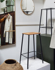 IN-STOCK |Adam Stool Mono| Black by FRAMA