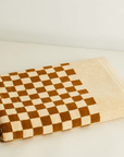 Roman Pool Towel by Baina - Cedar & Sand - THE PLANT SOCIETY