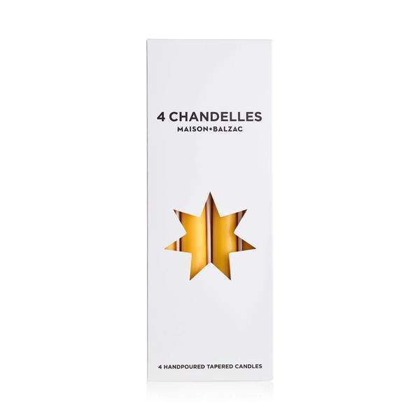 4 Chandelles - Tapered Candles by Maison Balzac - THE PLANT SOCIETY