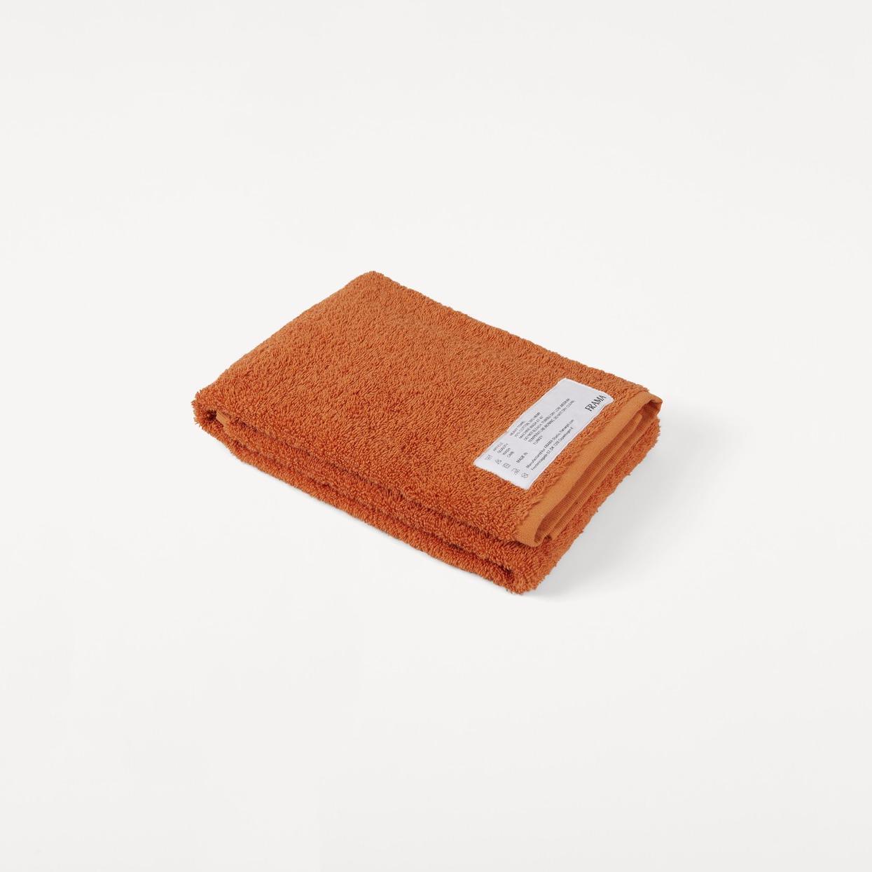 Burnt Orange Heavy Towel by FRAMA - THE PLANT SOCIETY