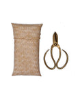 Gardening Scissors in Bamboo Bag - THE PLANT SOCIETY