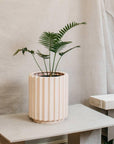 Large Flute Planter by The Plant Society x Capra Designs - Totem Collection - - THE PLANT SOCIETY