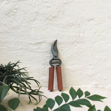 Leather Handled Secateurs - THE PLANT SOCIETY