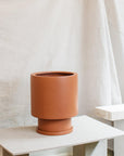 Low Tower Planter by The Plant Society x Capra Designs- Totem Collection - - THE PLANT SOCIETY