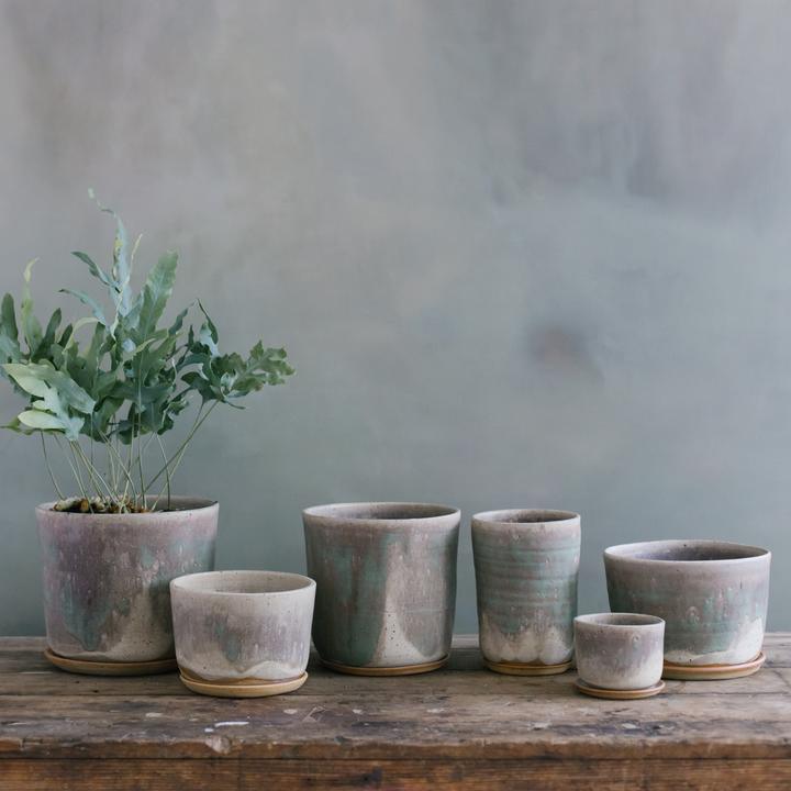 Moss Green Planter by Leaf & Thread - THE PLANT SOCIETY