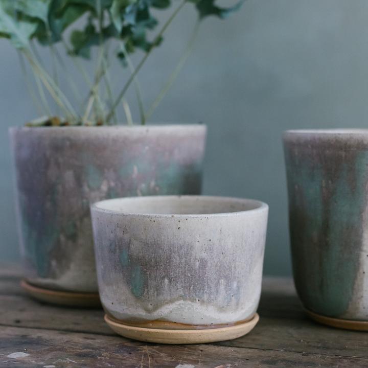Moss Green Planter by Leaf & Thread - THE PLANT SOCIETY