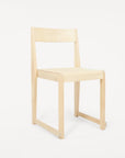 PRE-ORDER I Chair 01 Natural Wood Frame Natural Wood Seat by FRAMA