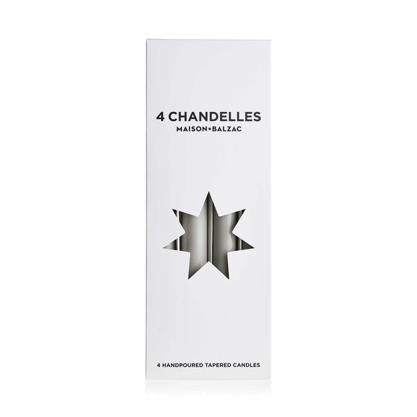 4 Chandelles - Tapered Candles by Maison Balzac - THE PLANT SOCIETY