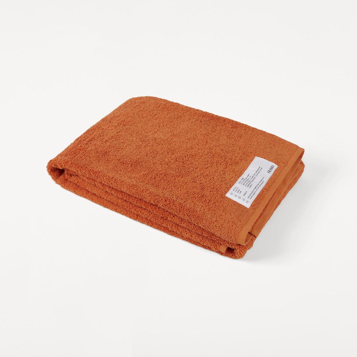 Burnt Orange Heavy Towel by FRAMA - THE PLANT SOCIETY