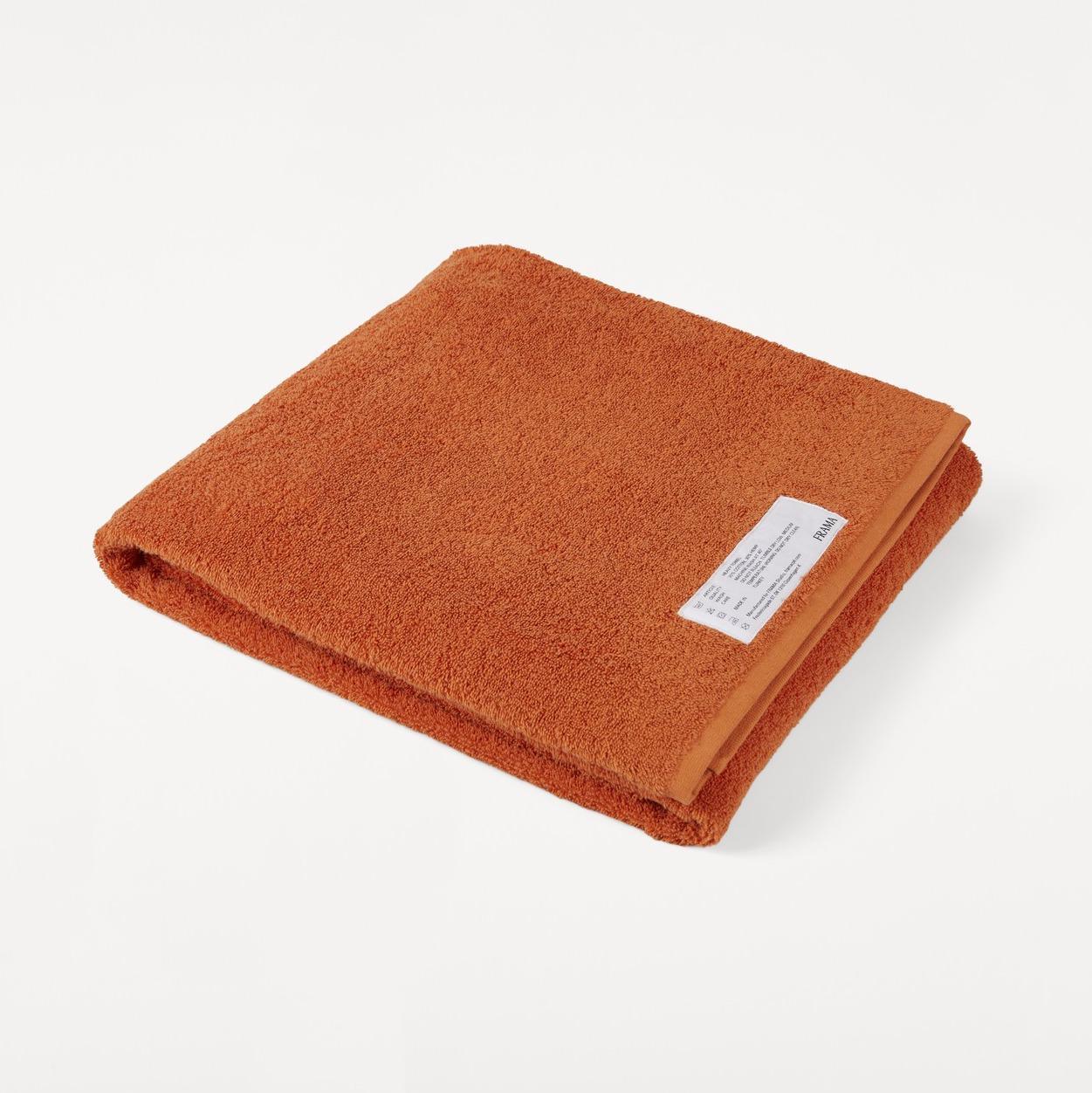 Burnt Orange Heavy Towel by FRAMA - THE PLANT SOCIETY