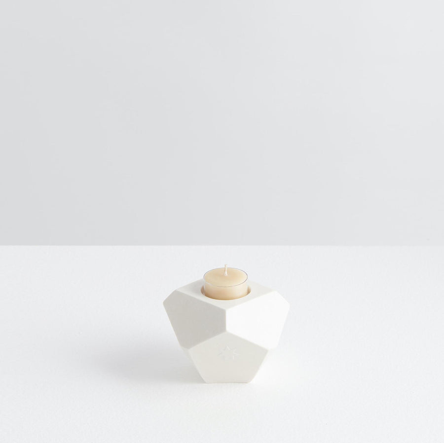 Faceted Marble Candleholder by Maison Balzac